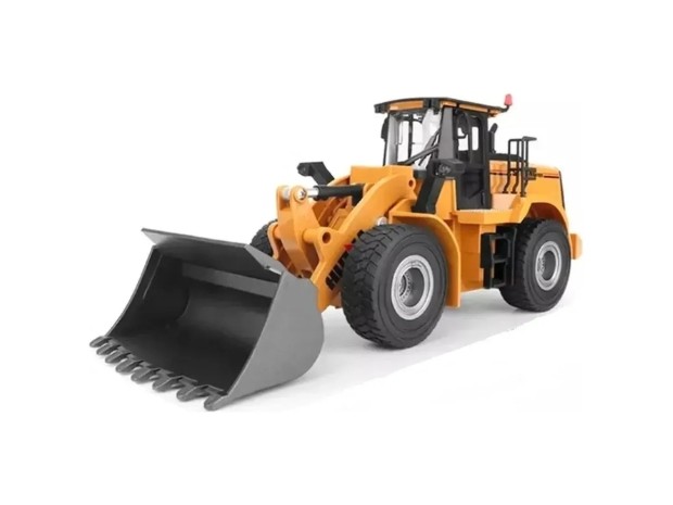 &uu PALA MECANICA CONTROL REMOTO JUGUETE ESCALA 1:16 (1552)